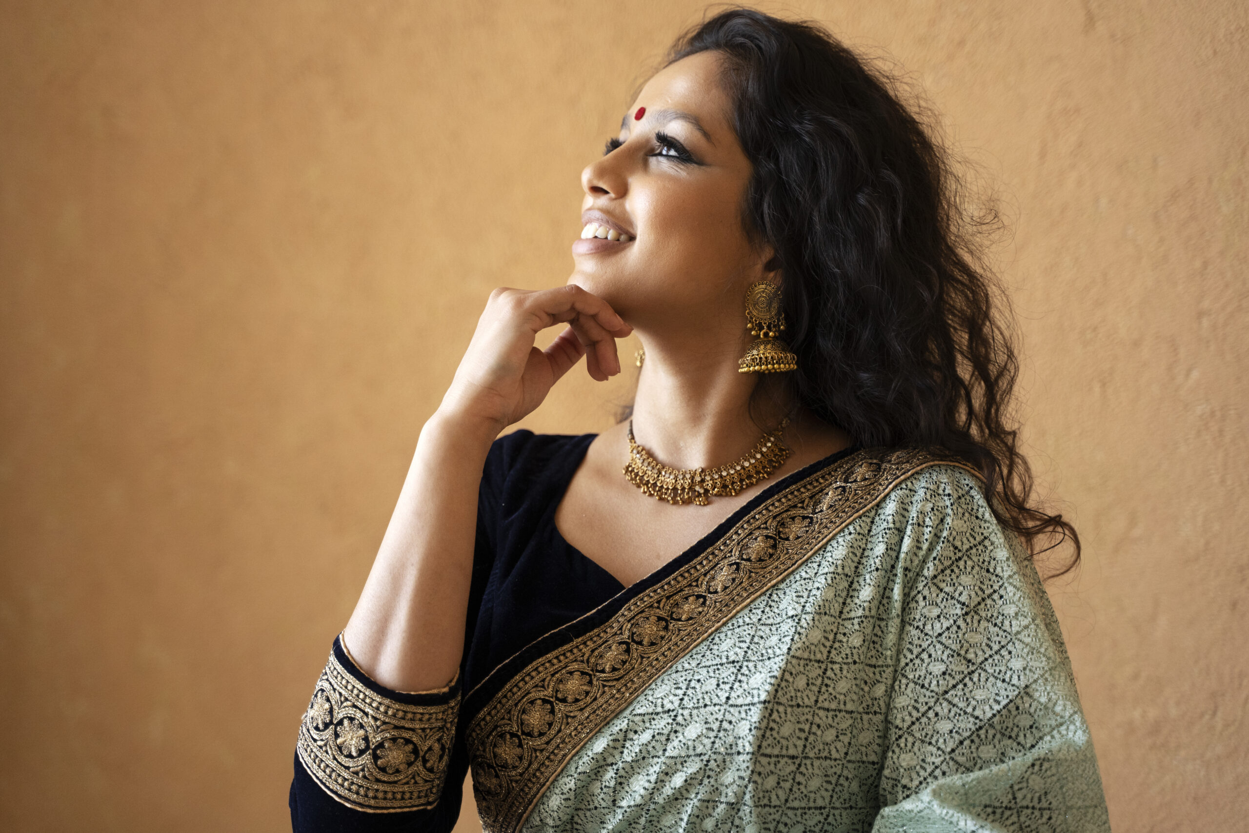 young-indian-woman-wearing-sari